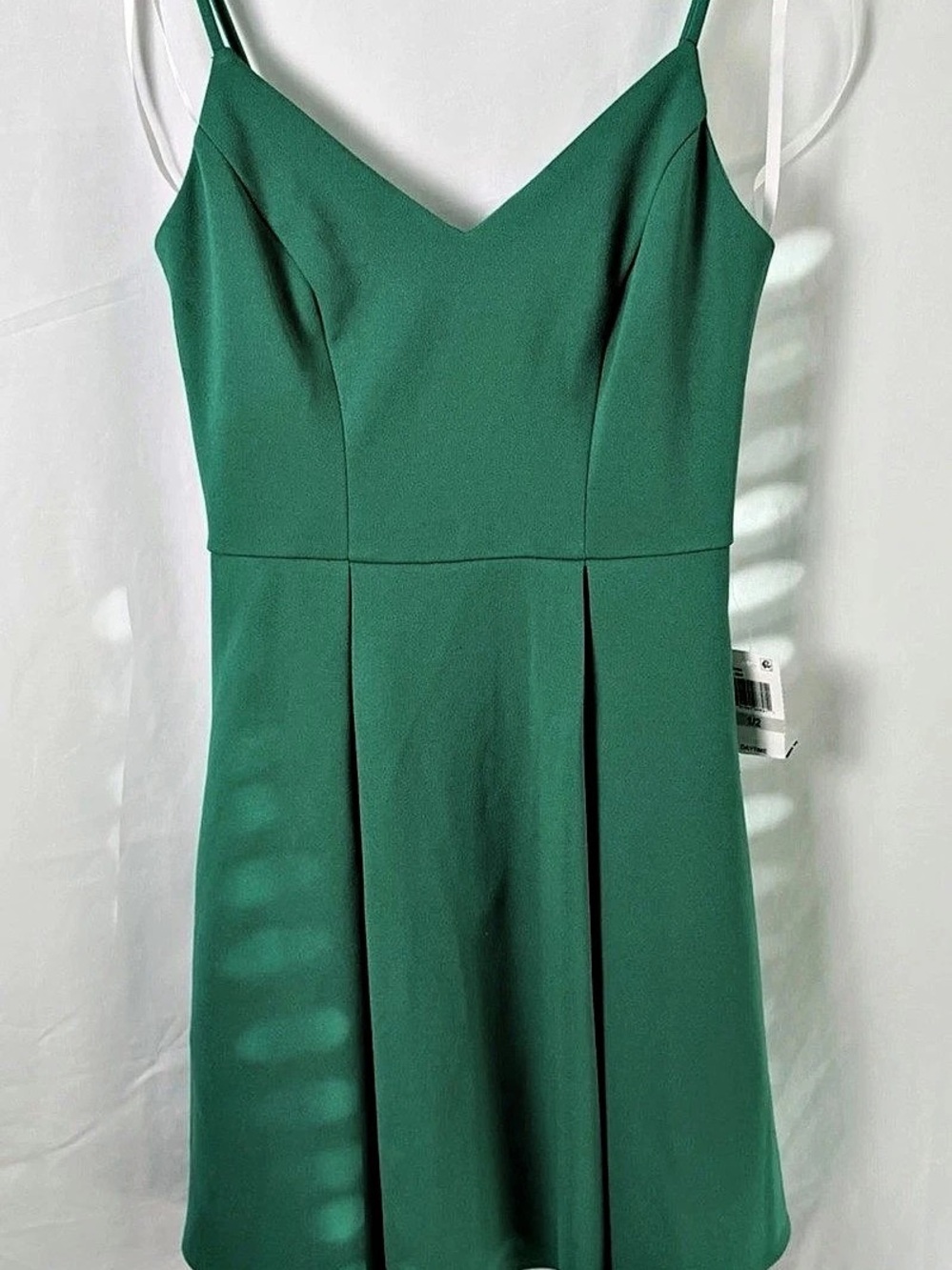 B.DARLIN Daytime Green Mini Dress Size Medium NWT